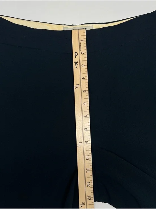 MM.LAFLEUR Dark Navy Wide Leg Pants Size 6 Career Office Workwear - Picture 8 of 10